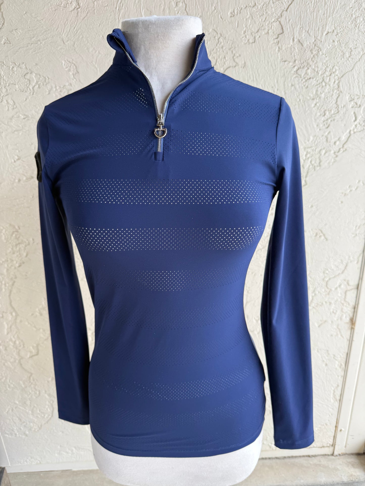 CAVALLERIA TOSCANA PERFORATED TRAINING SHIRT