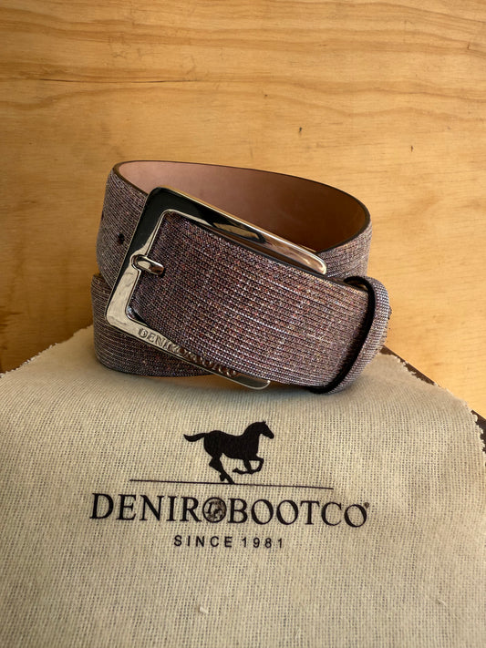 DENIRO BELT IN IRIDE PINK