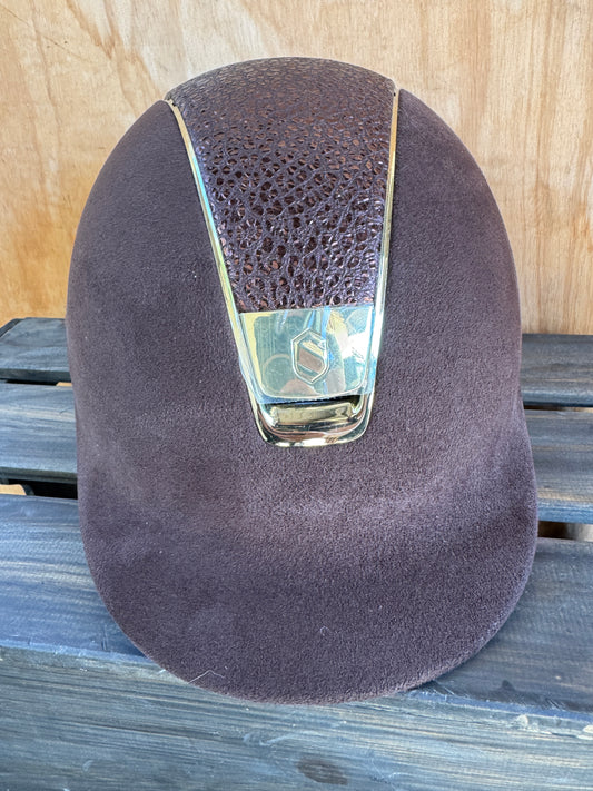 SALE!!!! SAMSHIELD BROWN ALACANTARA DENIRO LEATHER