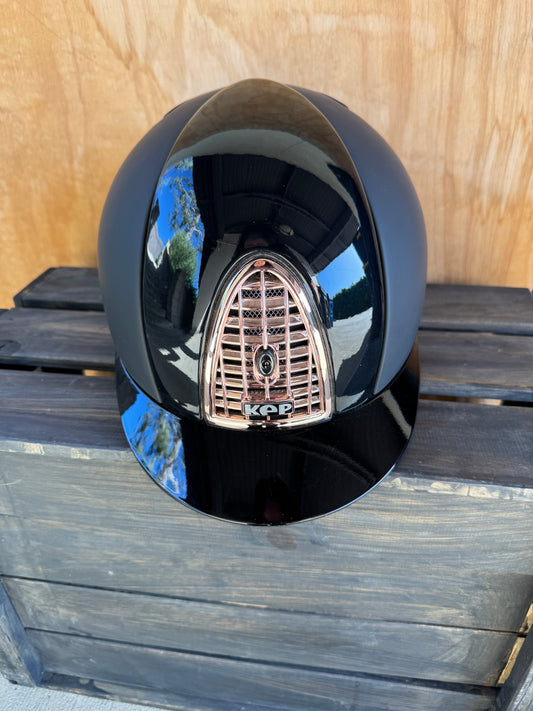 SALE!!! KEP helmet 1.0 black with rose gold front