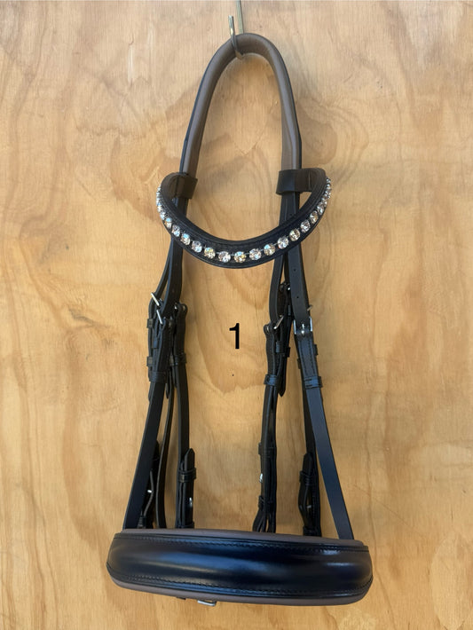 OTTO SCHUMACHER VENEDIG XS SNAFFLE WITH TAUPE PADDING