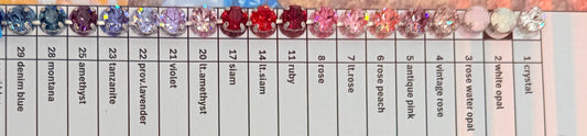 OTTO SCHUMACHER CRYSTAL SWATCHES 8MM
