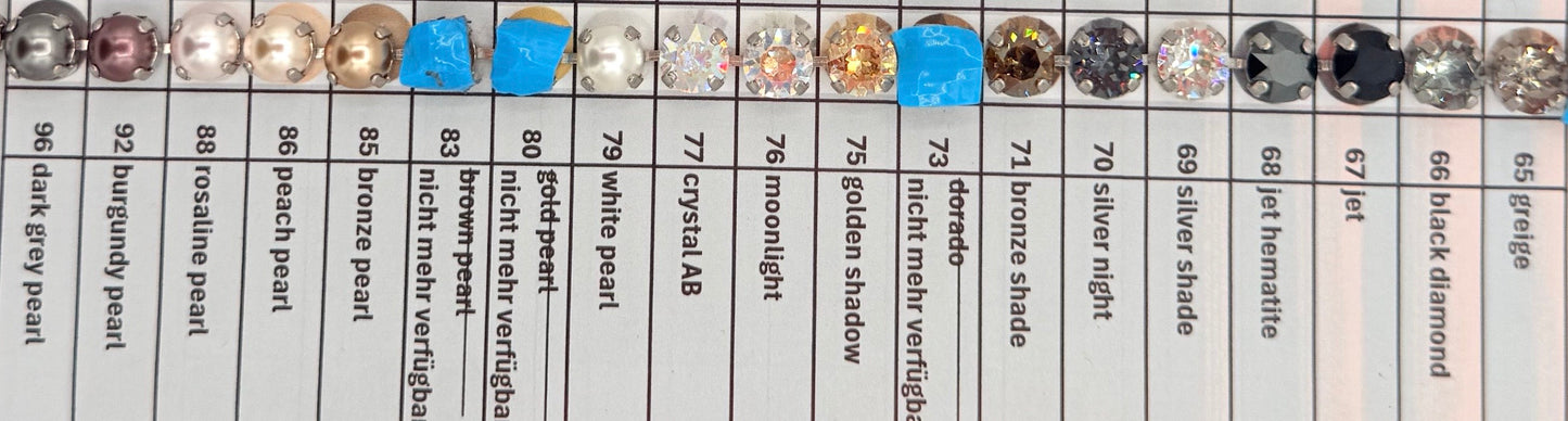 OTTO SCHUMACHER CRYSTAL SWATCHES 8MM