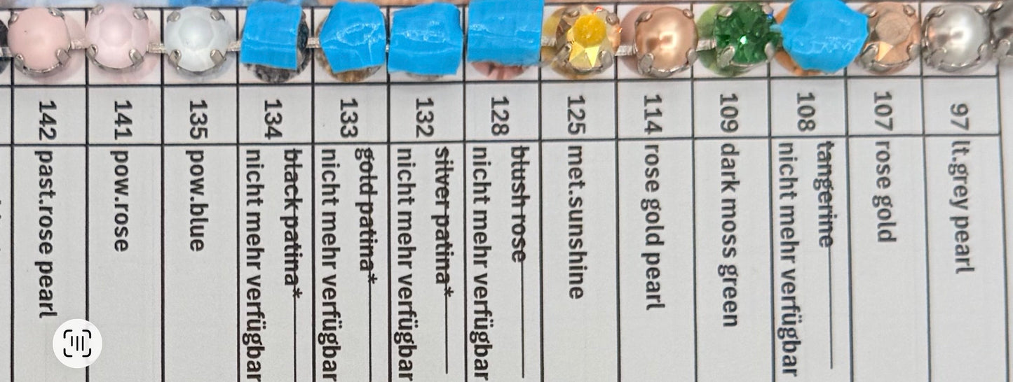 OTTO SCHUMACHER CRYSTAL SWATCHES 8MM