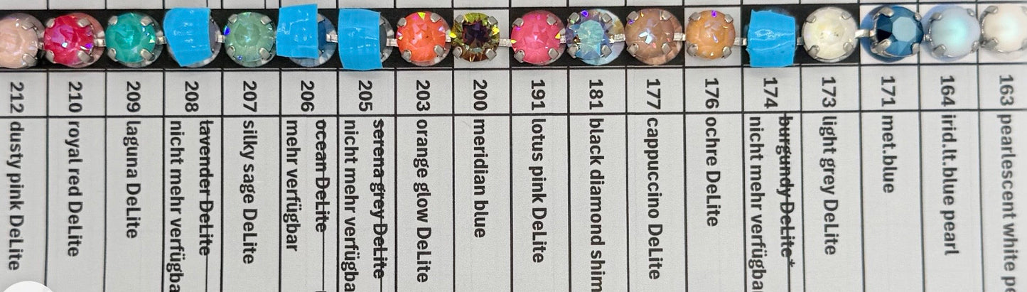 OTTO SCHUMACHER CRYSTAL SWATCHES 8MM