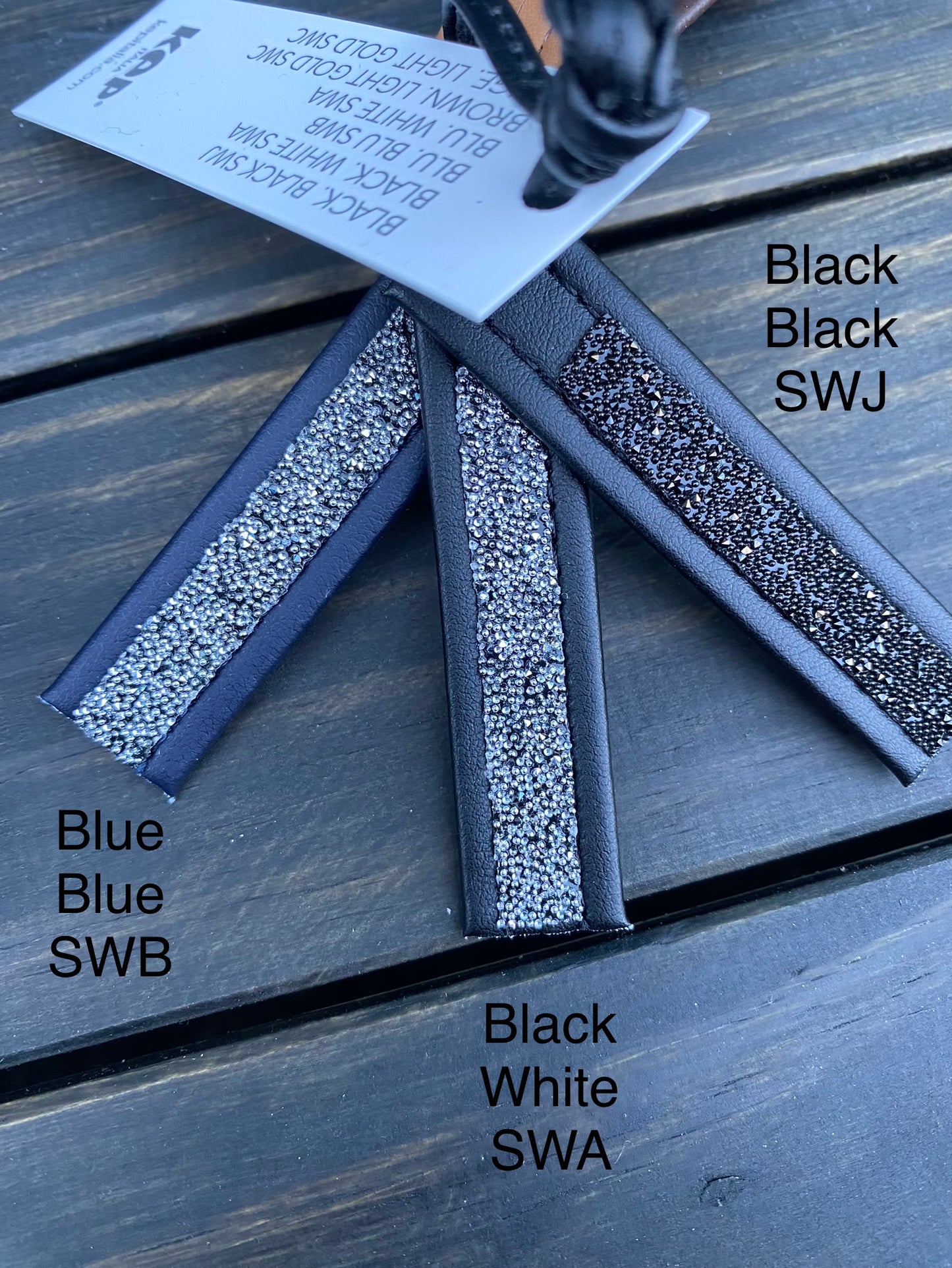 KEP CRYSTAL OPTIONS FOR CHIN STRAP/HARNESS
