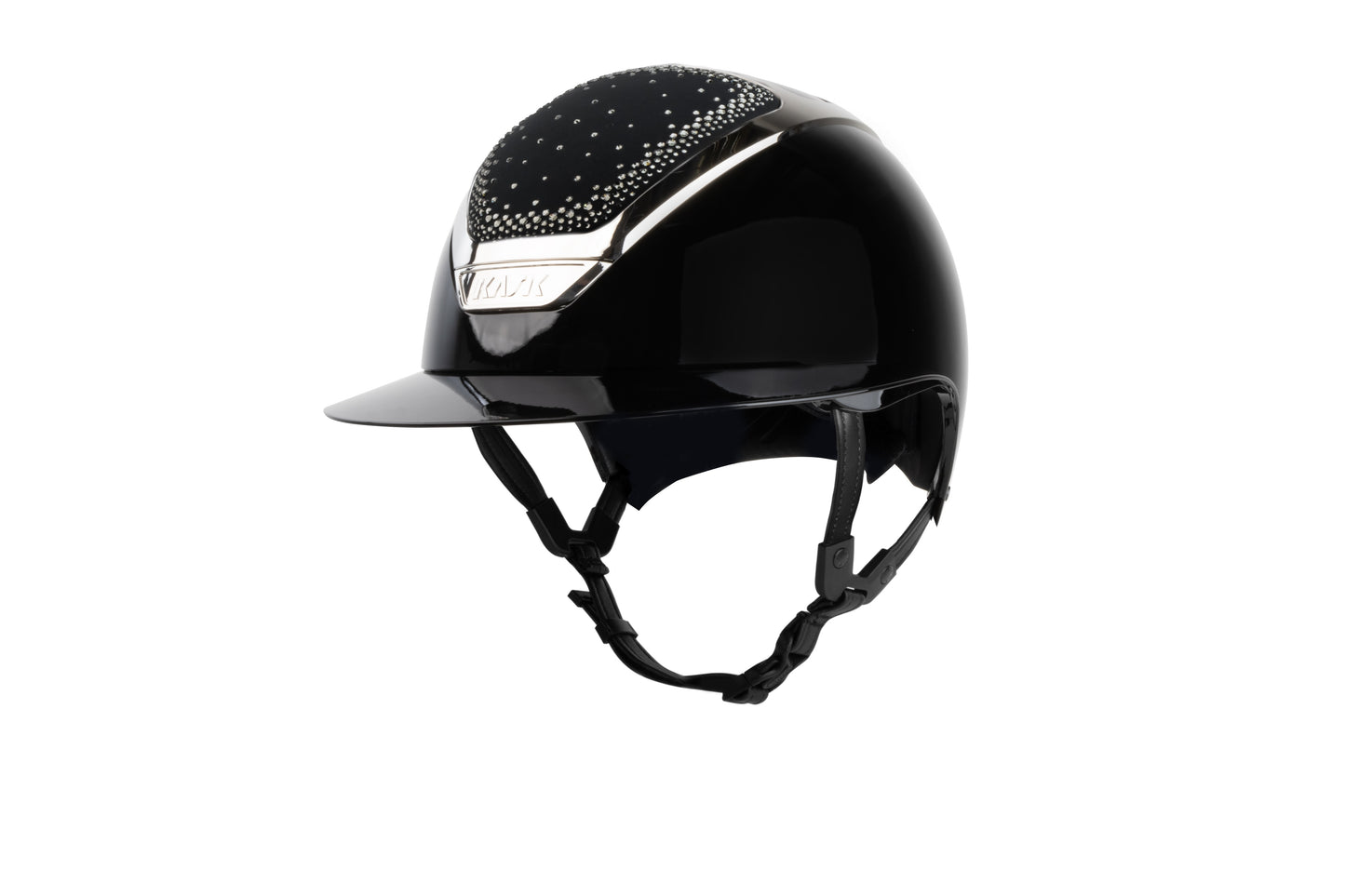 KASK STAR LADY SHINY WITH IN AND OUT CRYSTALS