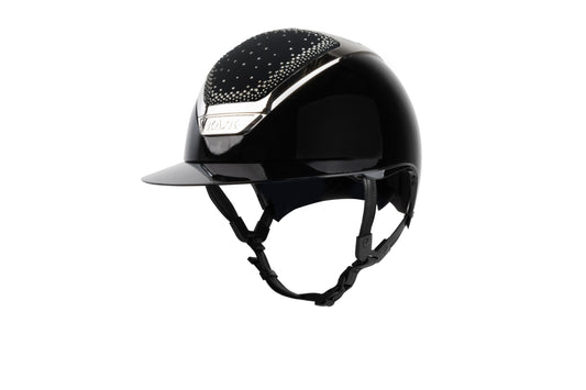 KASK STAR LADY SHINY WITH IN AND OUT CRYSTALS