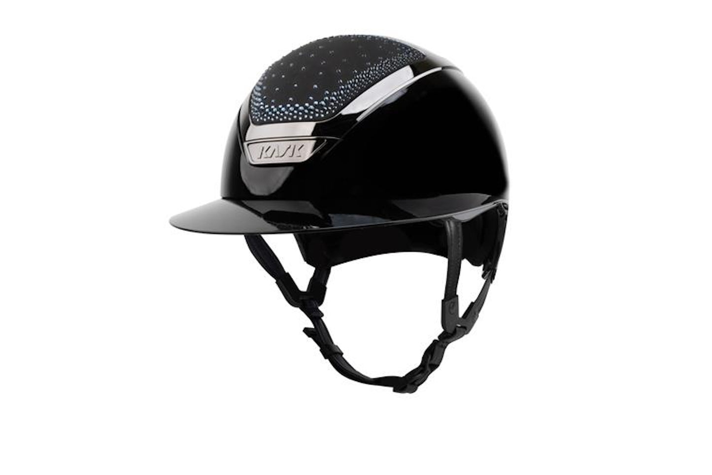 KASK STAR LADY SHINY WITH IN AND OUT CRYSTALS