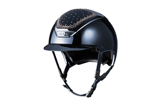 KASK DOGMA SHINY WITH IN AND OUT CRYSTALS