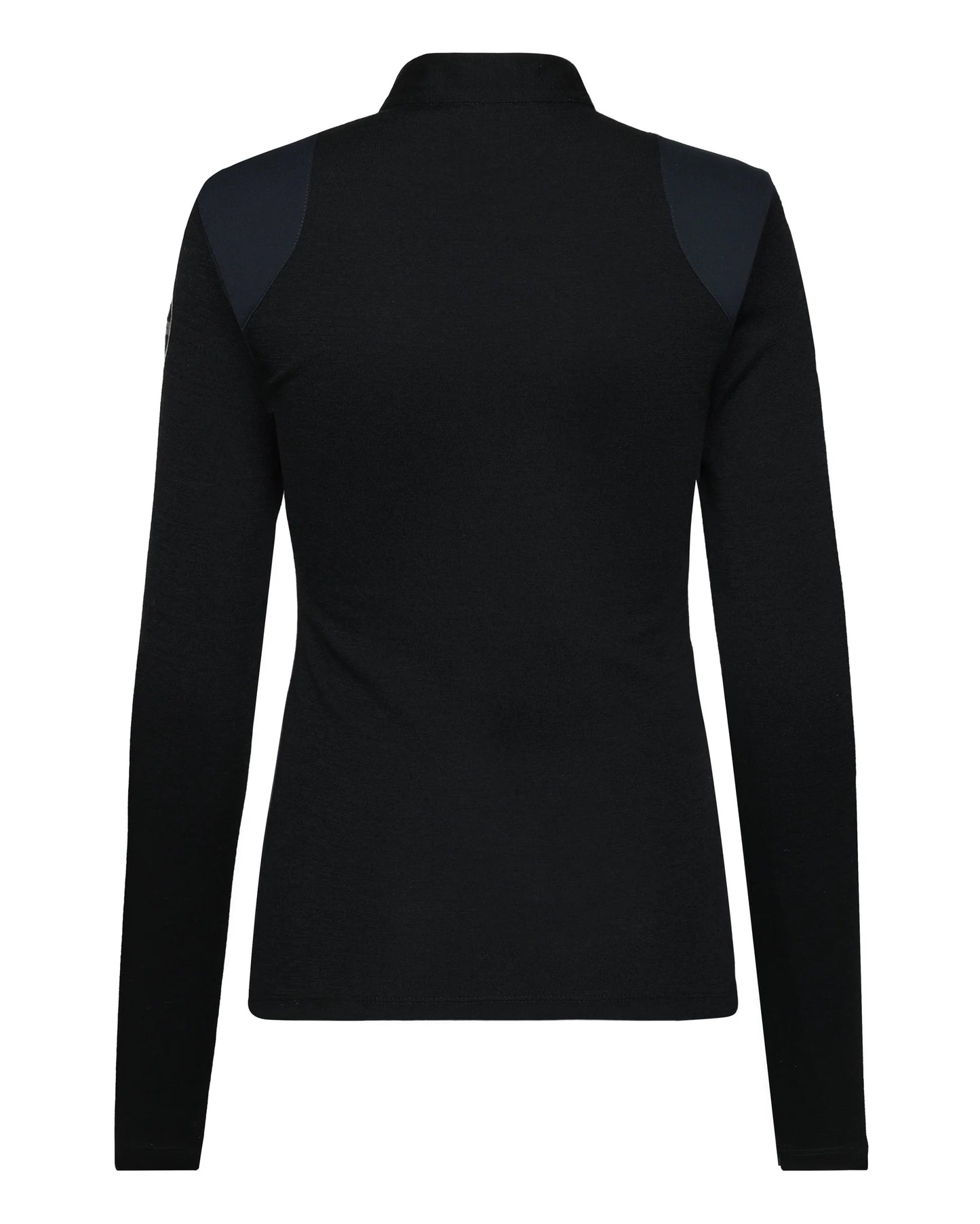Trolle Technical Wool Long Sleeve Zipped Polo