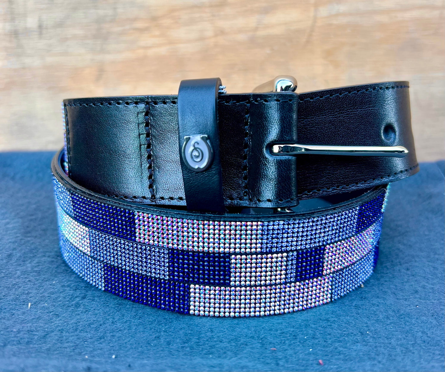 OTTO SCHUMACHER FINEST BELT VIOLET-CRYSTAL AB-PURPLE