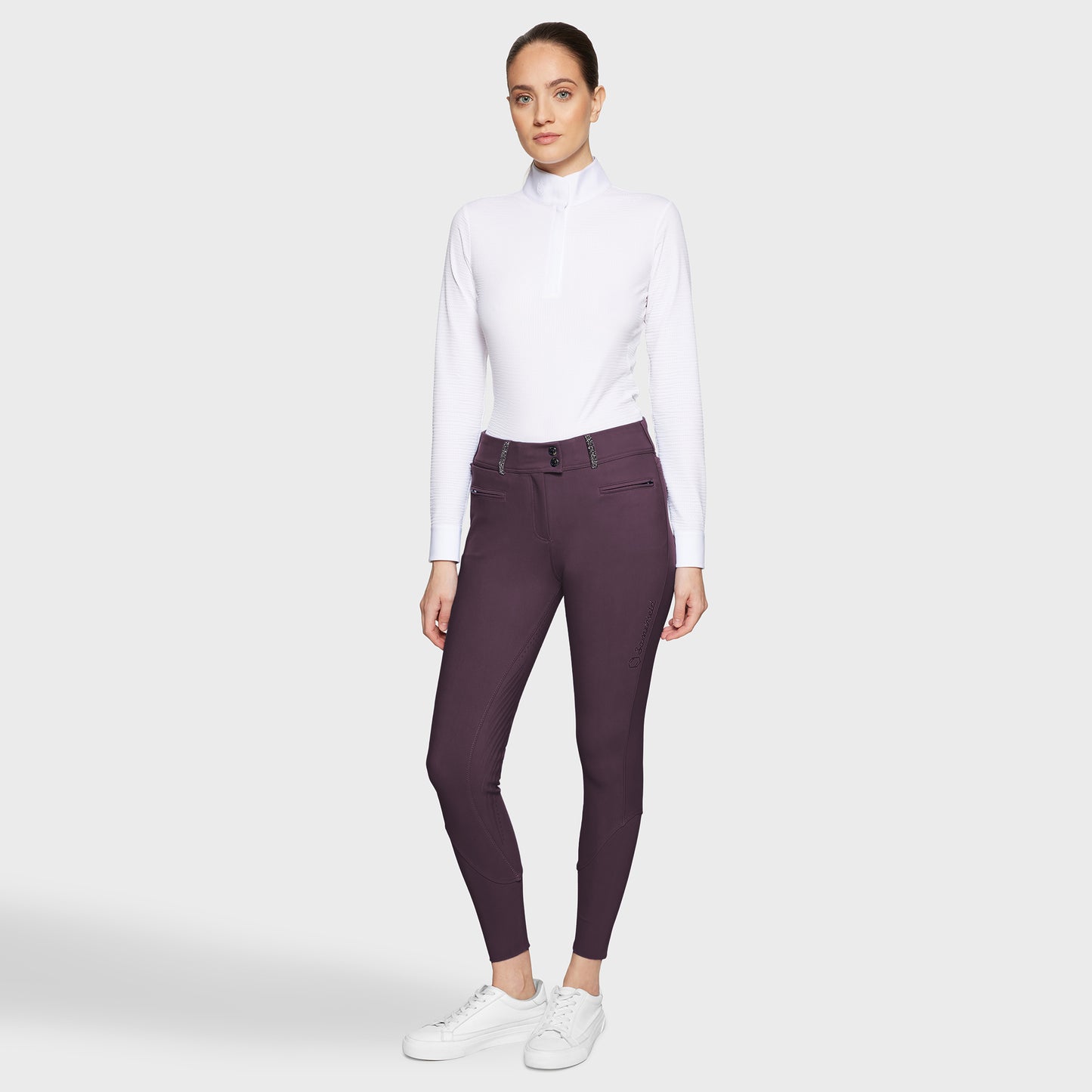 SAMSHIELD BREECH CLARA PREMIUM FULL SEAT