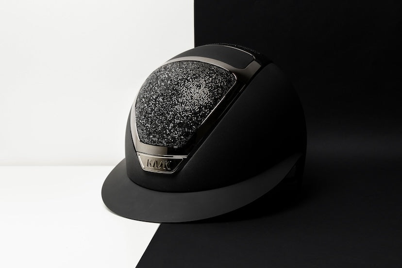 KASK STAR LADY CHROME WITH CRYSTAL MIDNIGHT