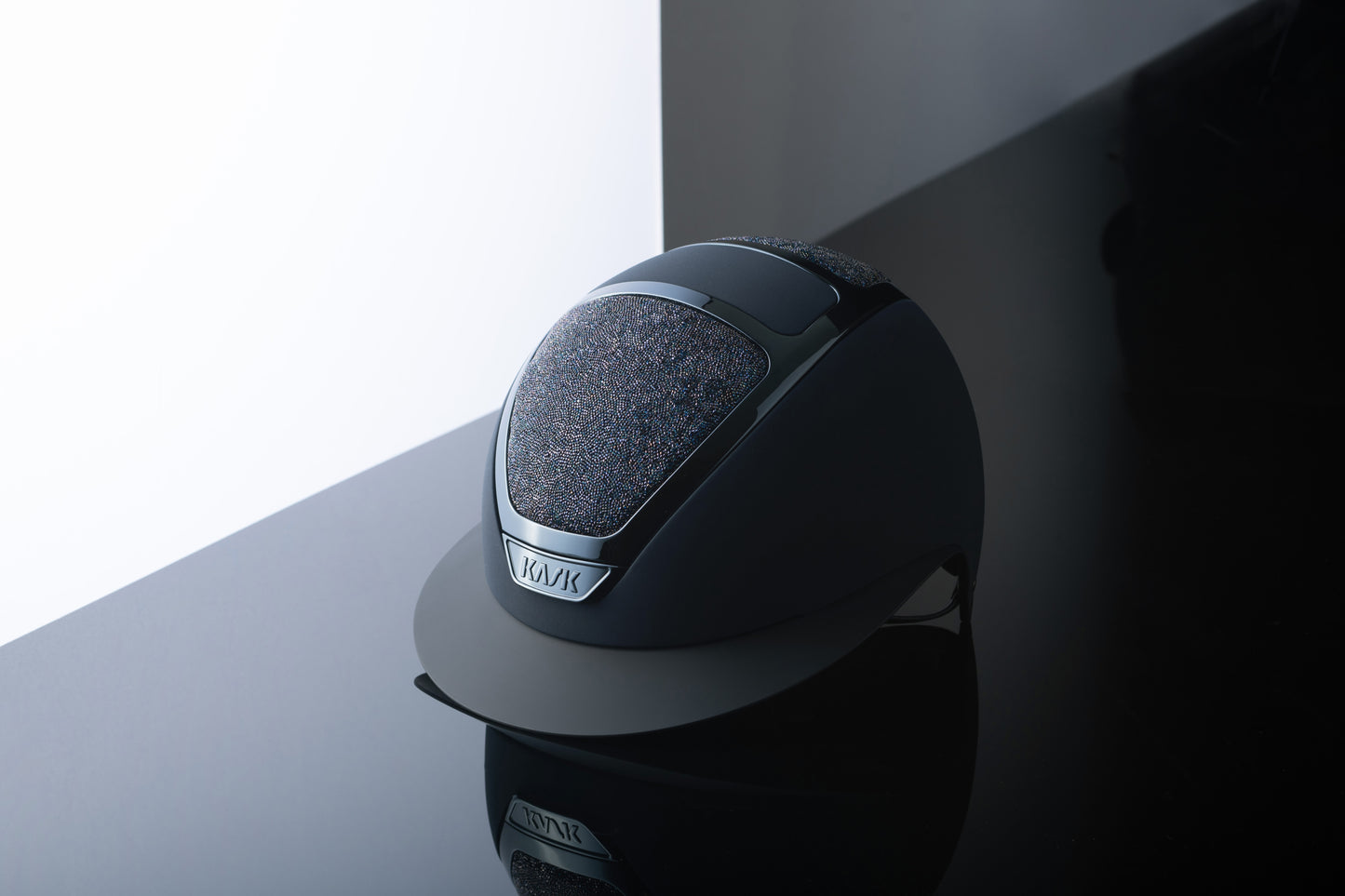 KASK STAR LADY CHROME WITH CRYSTAL MIDNIGHT