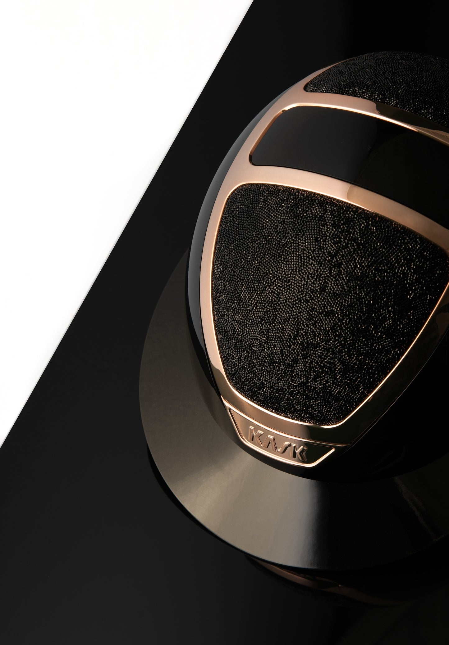 KASK STAR LADY SHINY WITH CRYSTAL MIDNIGHT
