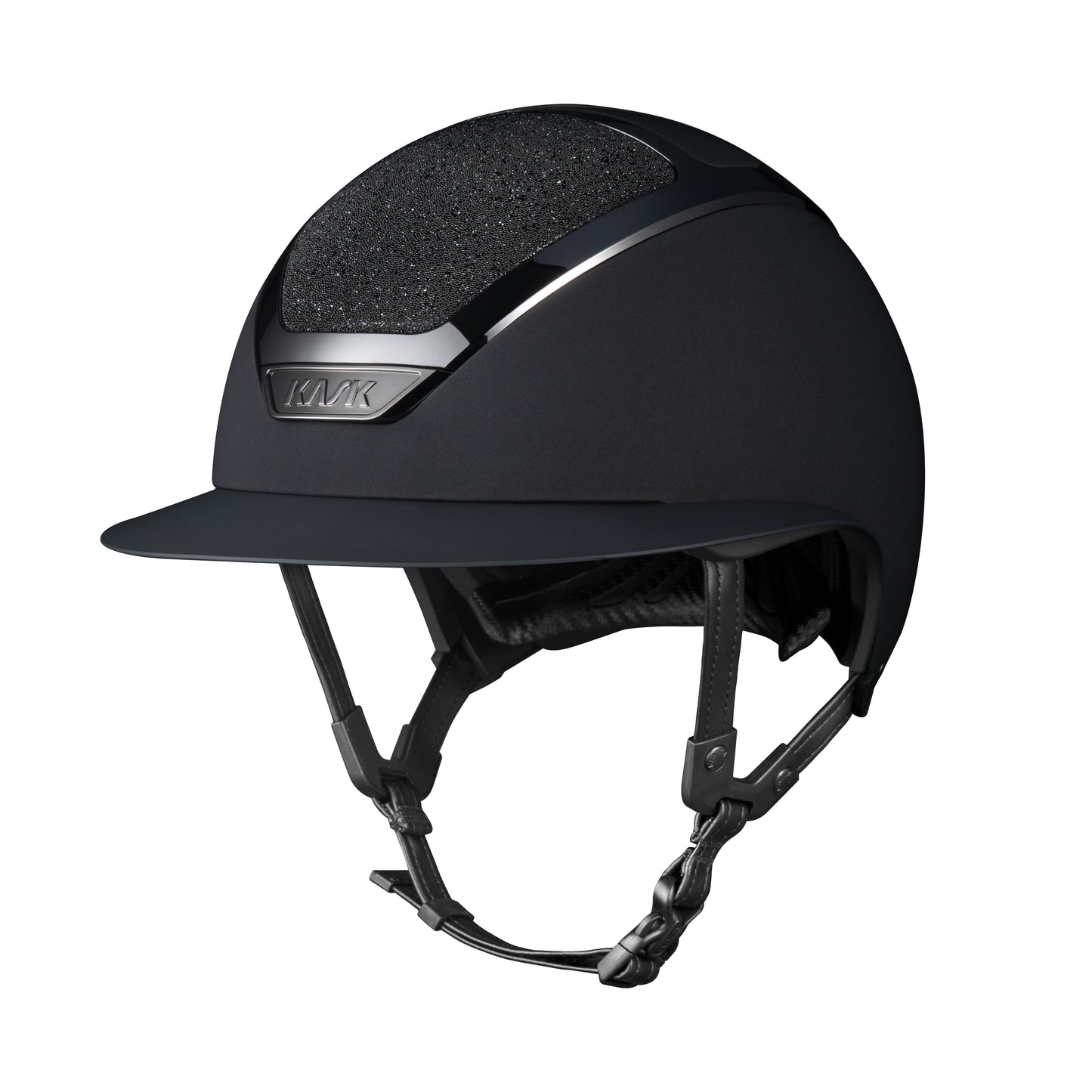 KASK STAR LADY CHROME WITH CRYSTAL CARPET