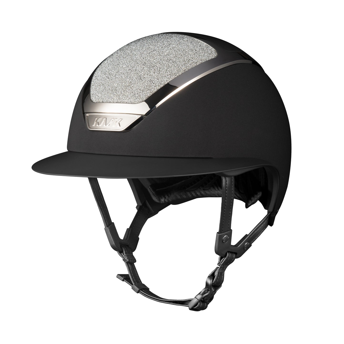 KASK STAR LADY CHROME WITH CRYSTAL CARPET