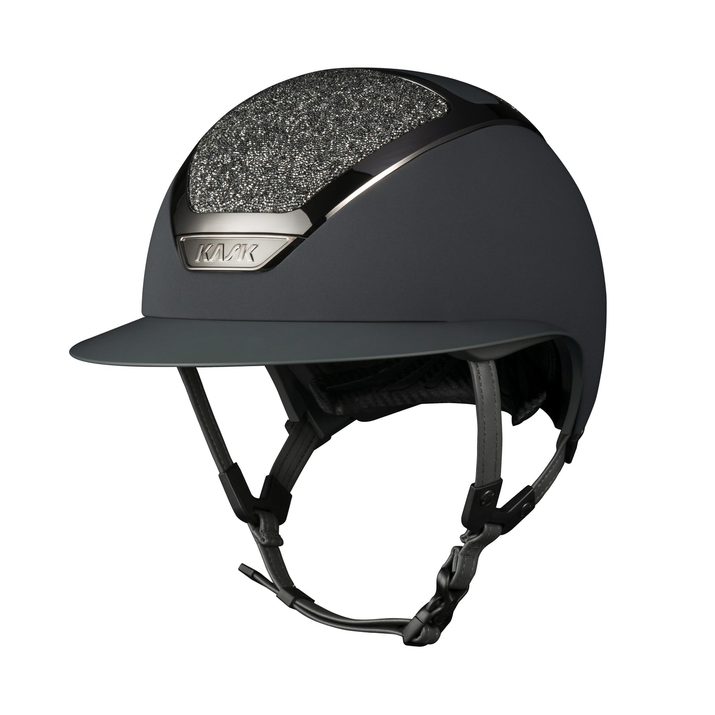 KASK STAR LADY CHROME WITH CRYSTAL MIDNIGHT
