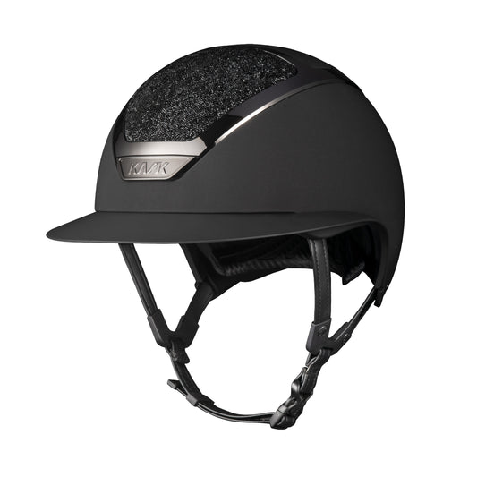 KASK STAR LADY CHROME WITH CRYSTAL MIDNIGHT