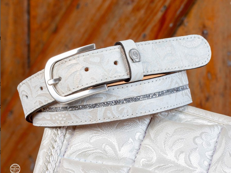 OTTO SCHUMACHER BELT BAROCK WHITE