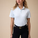 VALA ELSA MESH SHORT SLEEVE ZIP UP