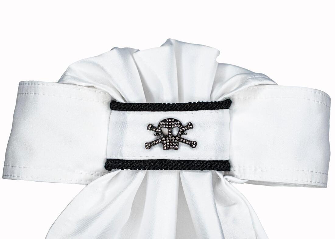 STOCK TIE RIBBON WITH CRYSTAL #16