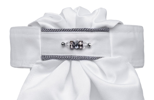 STOCK TIE RIBBON WITH CRYSTAL #32