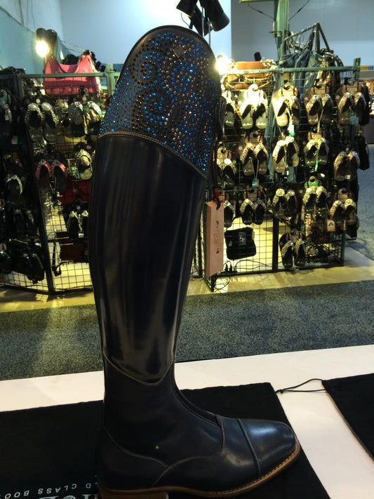 Deniro Boots With Crystal Top