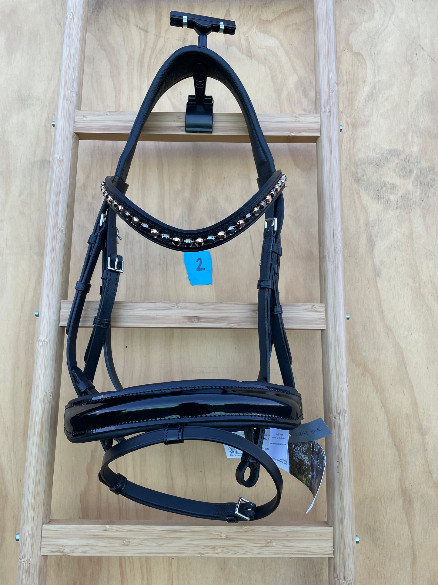 OTTO SCHUMACHER TOKYO SNAFFLE WITH PATENT NOSEBAND