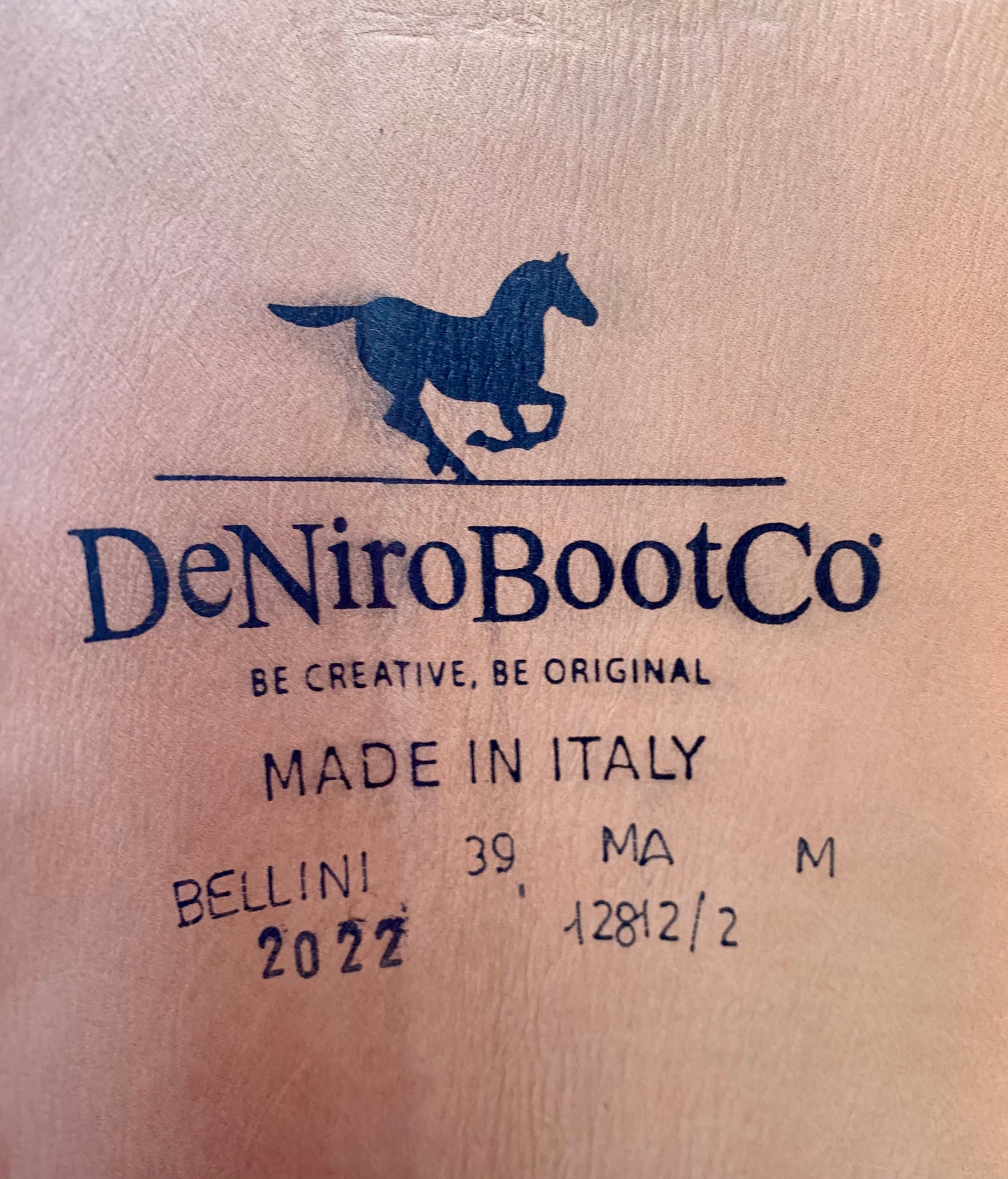 DENIRO BELLINI DRESSAGE BOOT WITH IRIDE TOP DETAIL 39 MA M