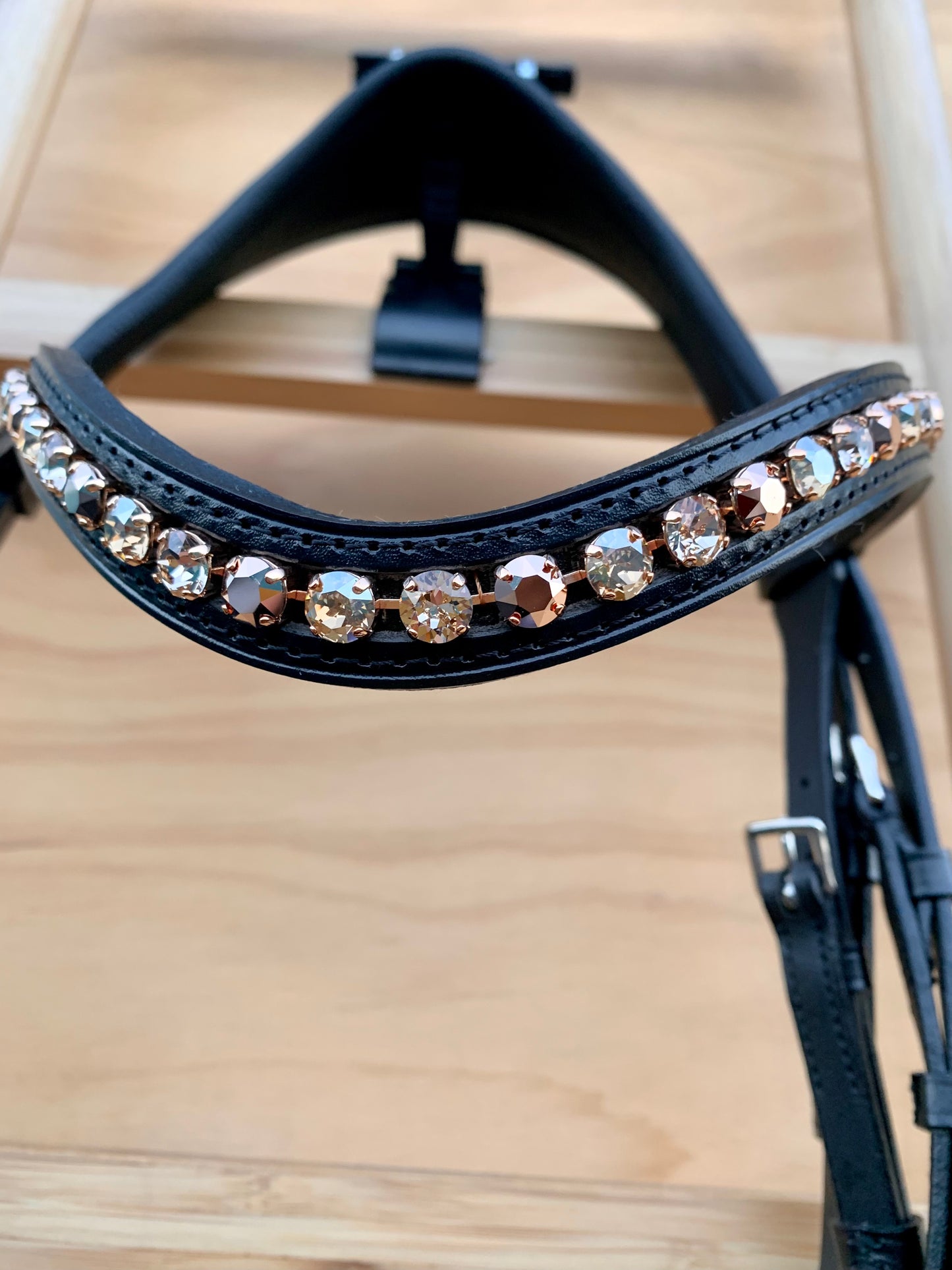 OTTO SCHUMACHER SNAFFLE TOKYO WITH ROSE GOLD BROWBAND