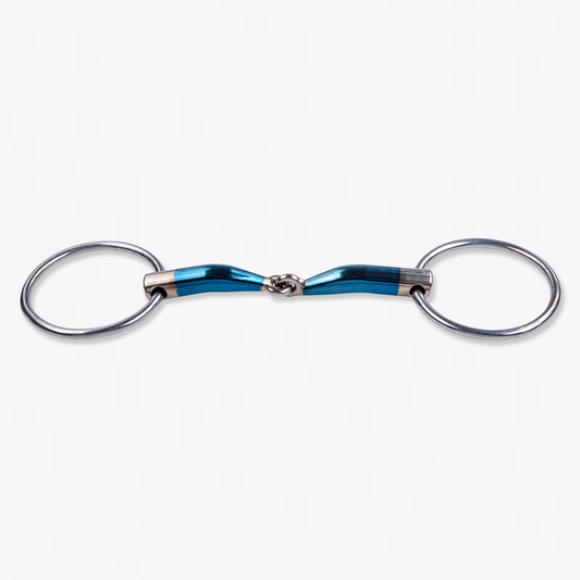 TRUST BITS SINGLE JOINTED SNAFFLE 16MM