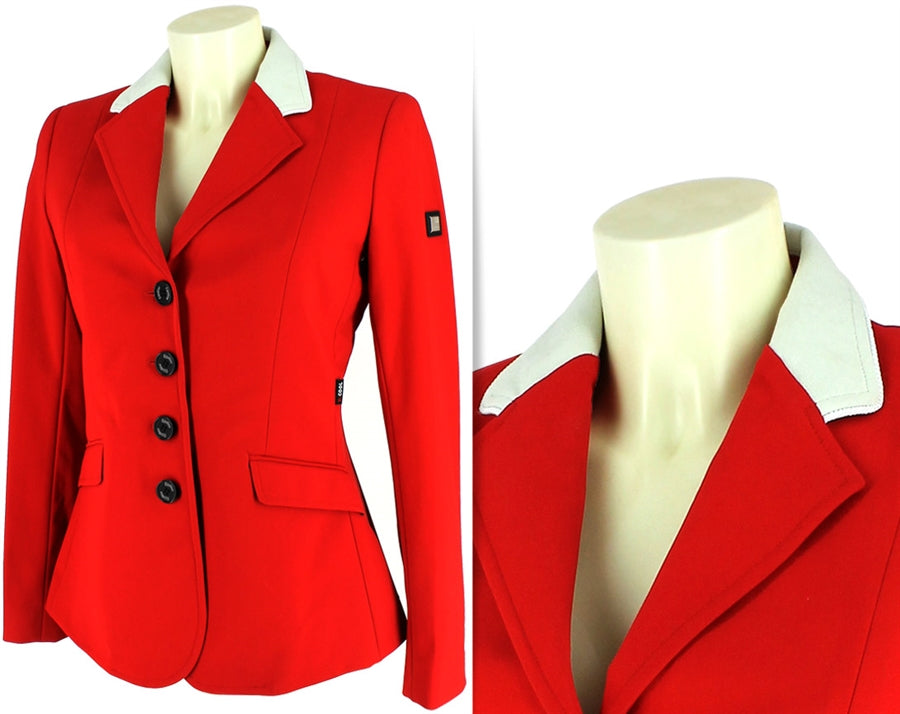 Equiline Women Shortcoat Gait Red
